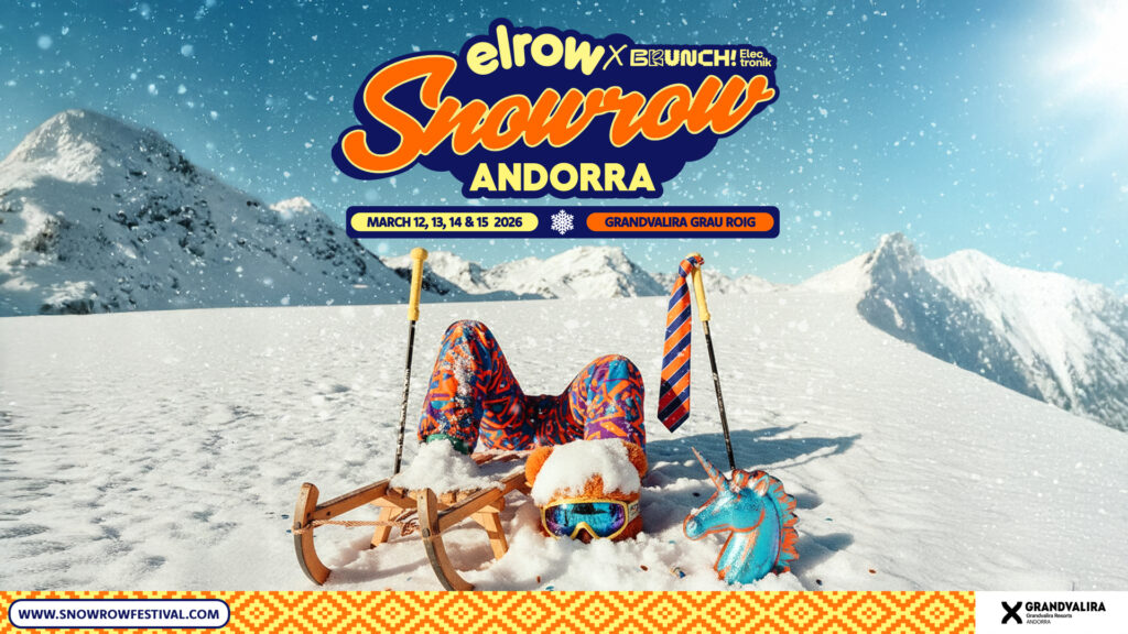 Snowrow Festival regresa a Andorra del 12 al 15 de marzo con elrow x Brunch Electronik
