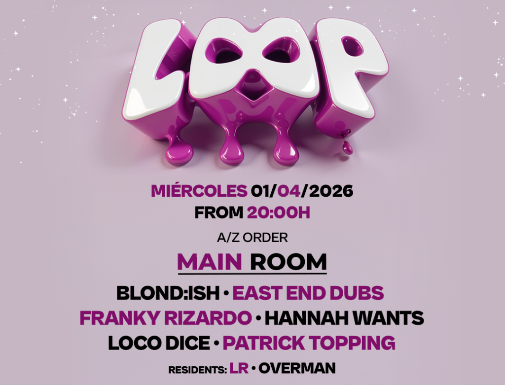Semana Santa en LOOP: FABRIK prepara su gran cita el 1 de abril con Loco Dice, BLOND:ISH y Patrick Topping